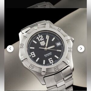 Tag Heuer Stainless Steel Men's Automatic Watch with Date, Ref. WN2111